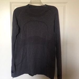 LuLuLemon Swiftly Tech Long Sleeve Purple/Grey